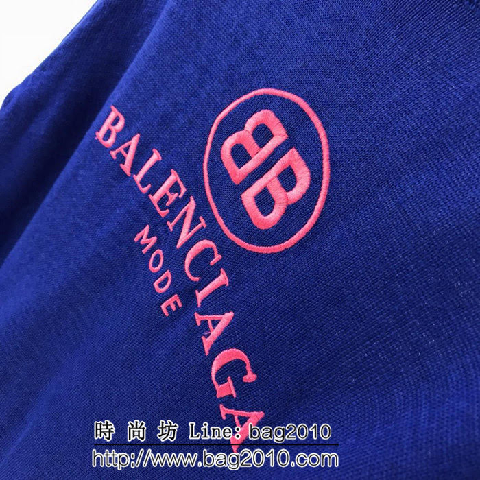 Balenciaga巴黎世家 18ss秋冬 官網同步 雙B刺繡字母針織毛衣 情侶款 ydi1999